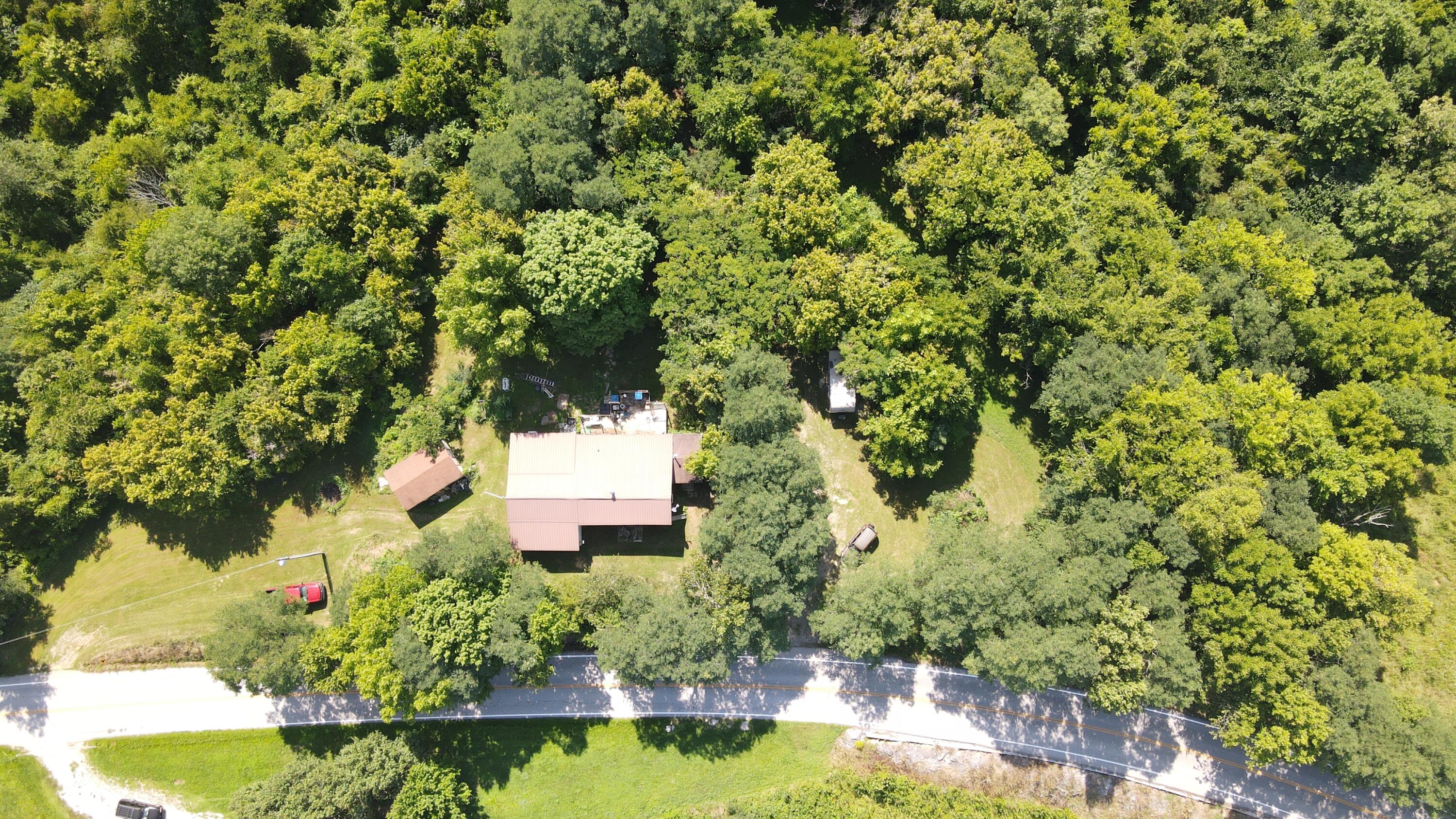 4113 Bardstown Road Lawrenceburg, KY 40342 - Photo 4 of 21 Birds eye above house