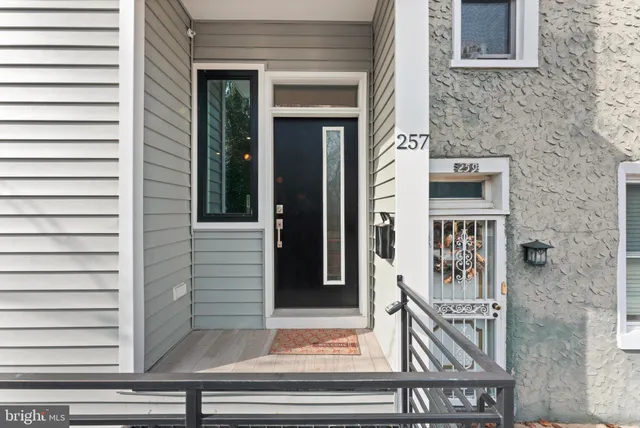 view of front door of house