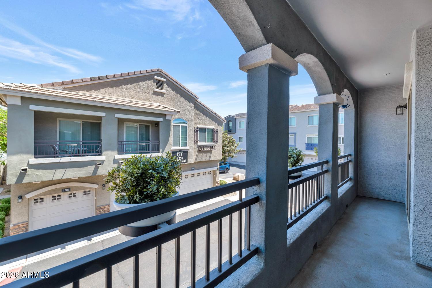 2150 West Alameda Road, Unit 2245 Phoenix, AZ 85085 - Photo 19 of 24 Balcony