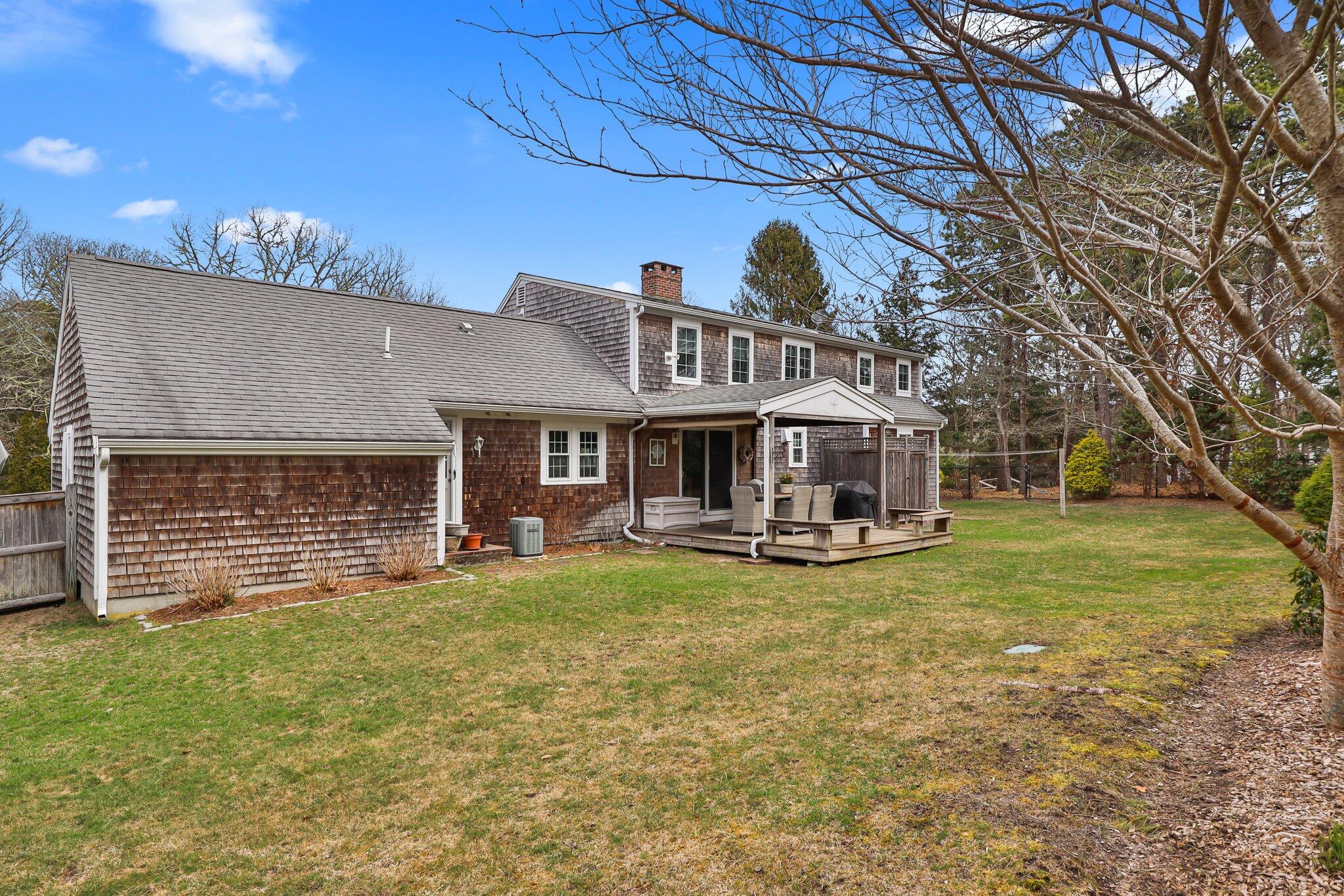 29 Jesse Eldredge Road Harwich, MA 02645 - Photo 49 of 56 a view of a house with pool and a yard