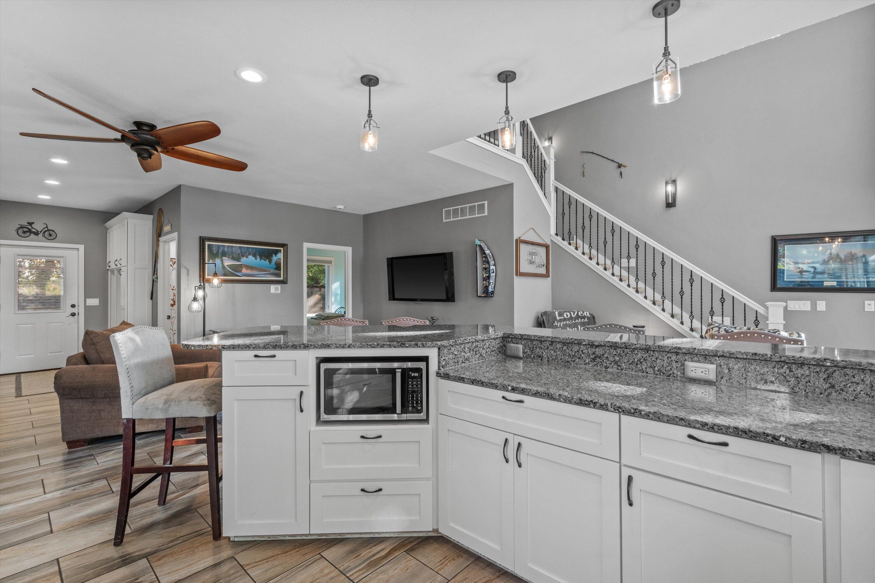 N9254 East Shore Road East Troy, WI 53120 - Photo 13 of 42 13-Kitchen open to Living Room