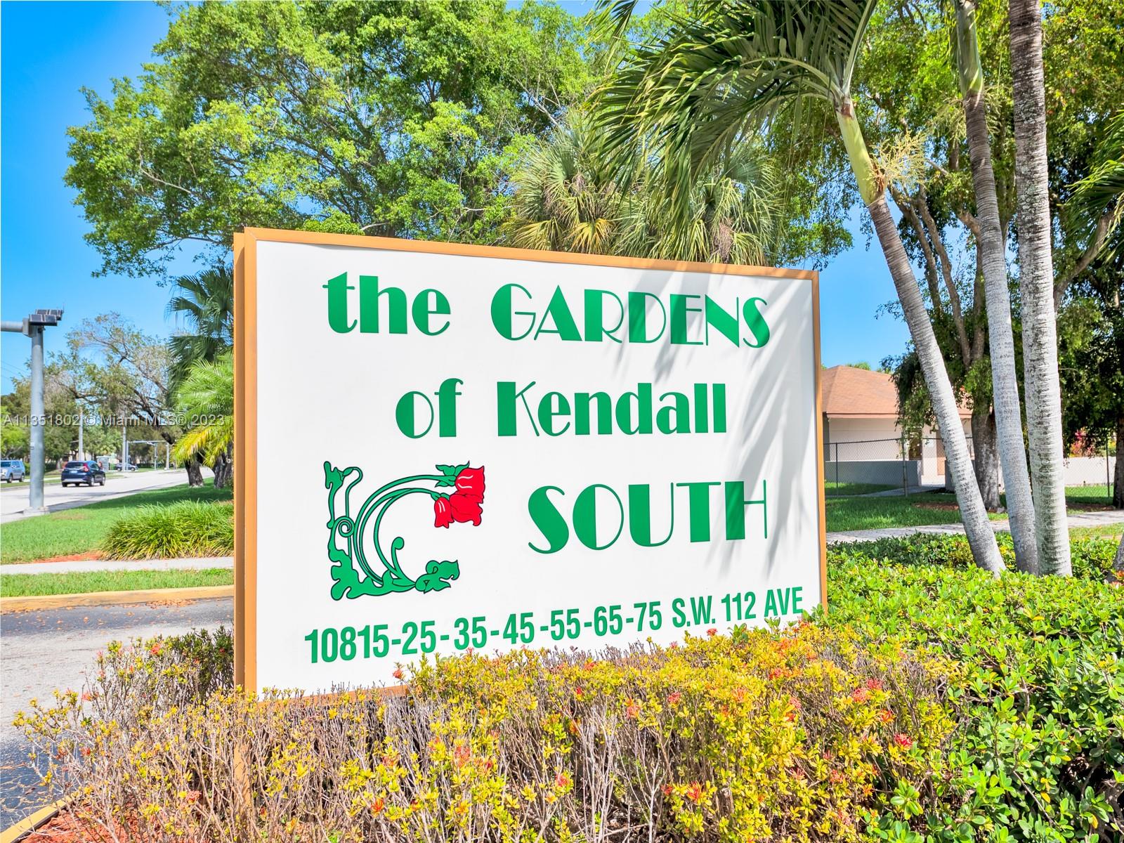10865 Southwest 112th Avenue, Unit 209 Miami, FL 33176 - Photo 29 of 29 a sign on the side of a building