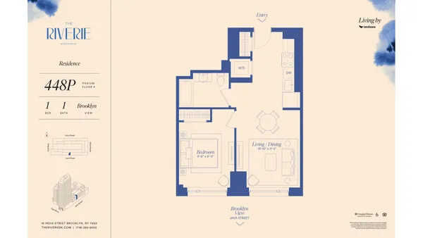 $4,655 | 18 India Street, Unit 448P | Greenpoint