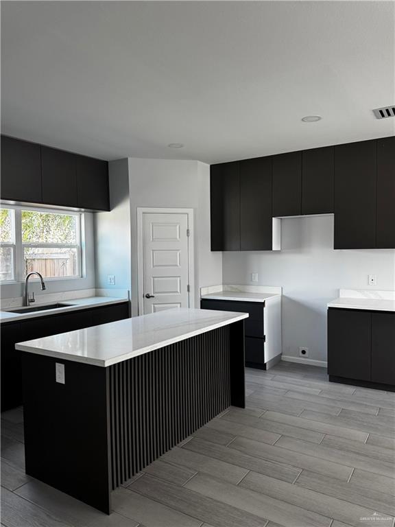 2801 Stablewood Mission, TX 78574 - Photo 2 of 18 a kitchen with a sink window and cabinets