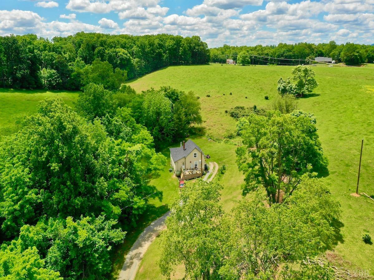 127 Albert Farm Road Monroe, VA 24574 - Photo 47 of 98 a aerial view of a houses with a yard