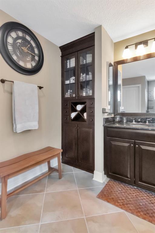 4527 Scarlet Loop Wesley Chapel, FL 33544 - Photo 33 of 57 a view of a bathroom with a sink and a mirror