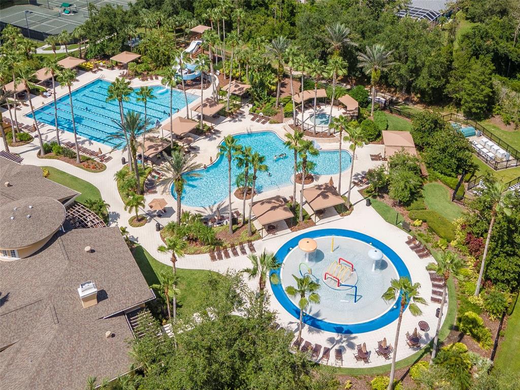 4527 Scarlet Loop Wesley Chapel, FL 33544 - Photo 51 of 57 an aerial view of a house having outdoor space