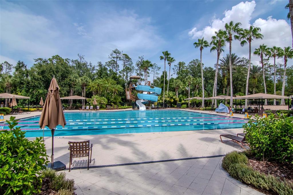 4527 Scarlet Loop Wesley Chapel, FL 33544 - Photo 55 of 57 a view of a park with a fountain
