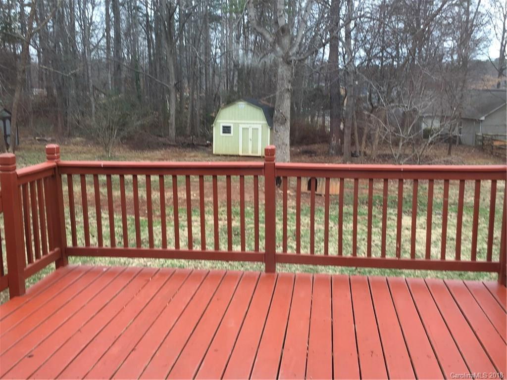 8667 Unity Church Road Denver, NC 28037 - Photo 20 of 23 a view of wooden deck