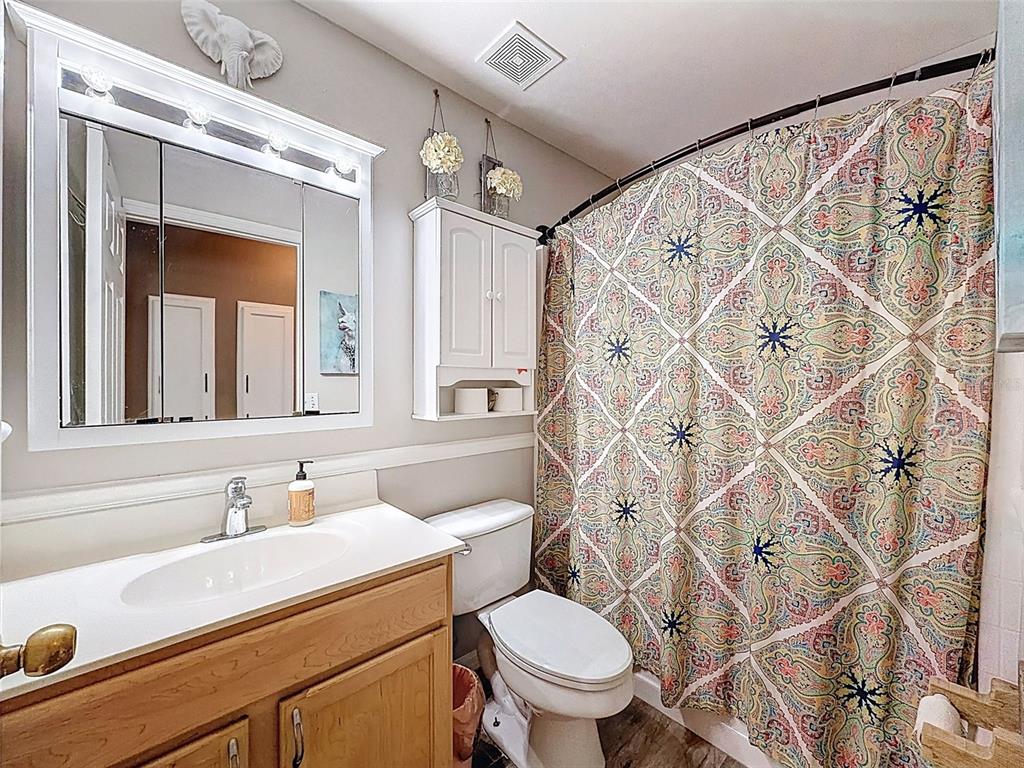 5407 Treig Lane Wesley Chapel, FL 33545 - Photo 43 of 70 a bathroom with a sink and a mirror