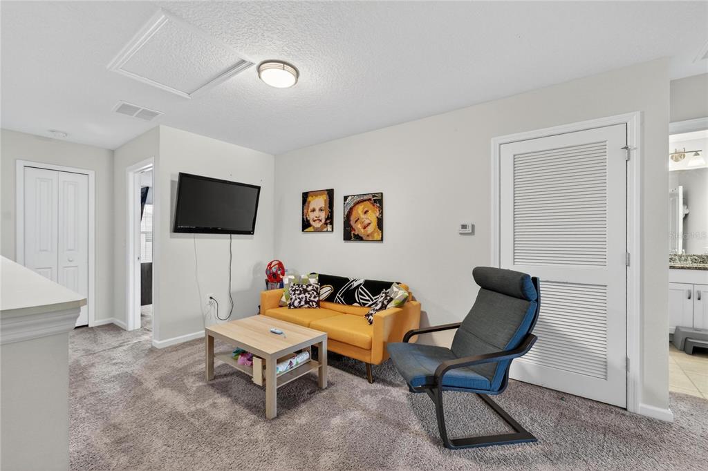 10908 Quickwater Court Riverview, FL 33569 - Photo 16 of 35 a living room with furniture and a flat screen tv