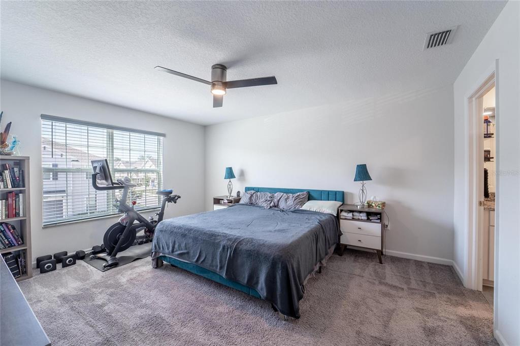 10908 Quickwater Court Riverview, FL 33569 - Photo 18 of 35 a bedroom with bed and a large window