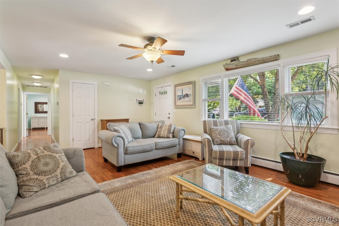 3124 North Riverside Drive Lanexa, VA 23089 - Photo 11 of 50 a living room with furniture and a large window