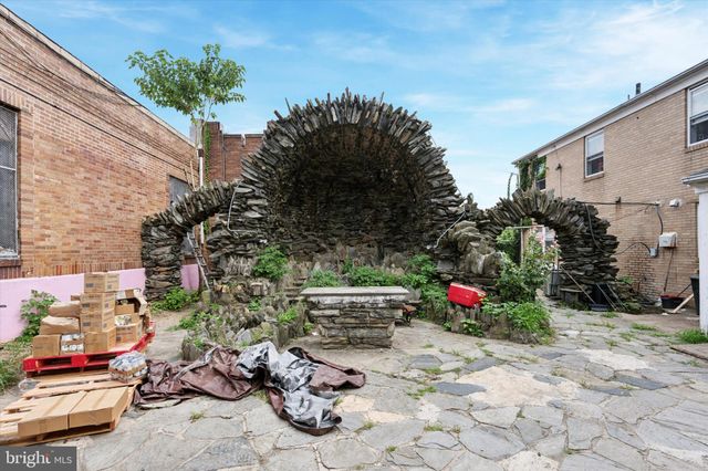 a backyard of a house