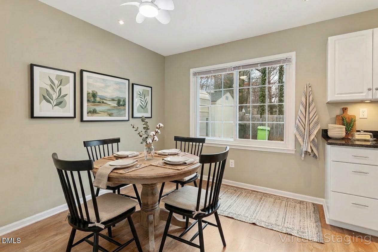 7600 Mine Valley Road Raleigh, NC 27615 - Photo 13 of 51 Virtually Staged Ideas for Dining Area