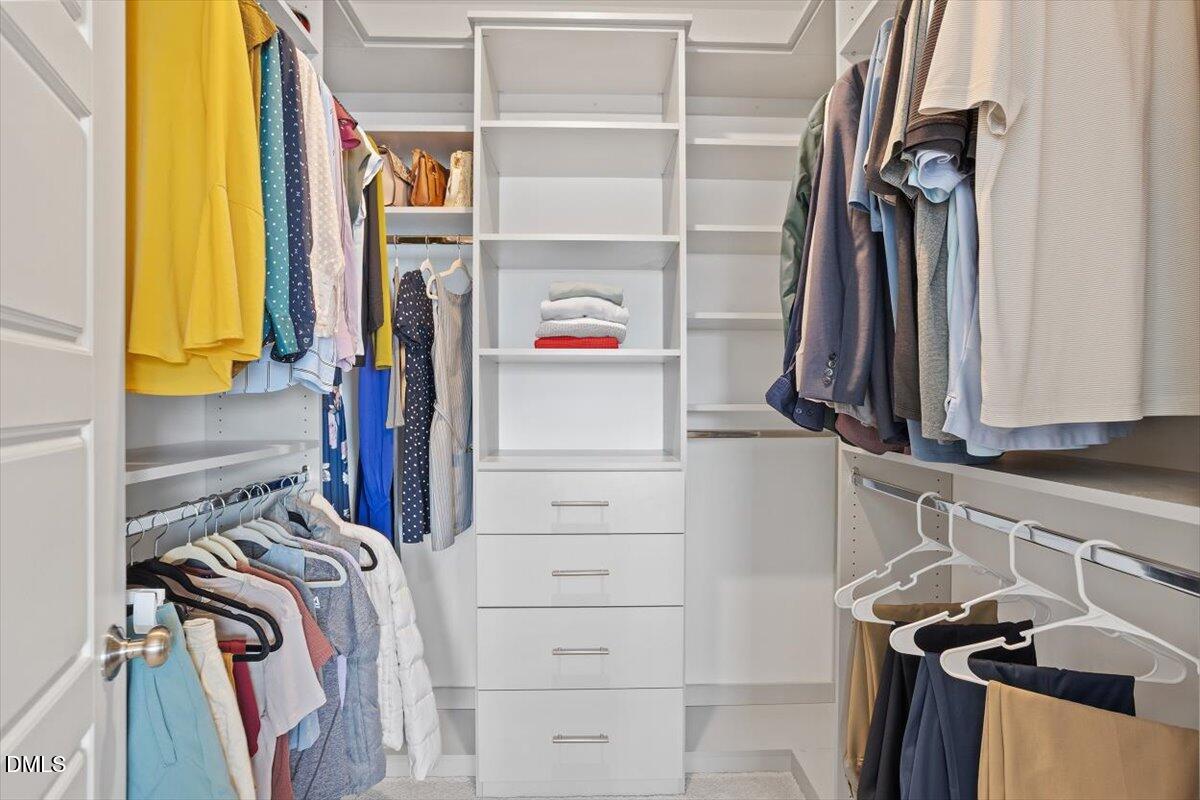 1434 Grove Village Road Wake Forest, NC 27587 - Photo 13 of 25 Custom Shelving in Primary Closet