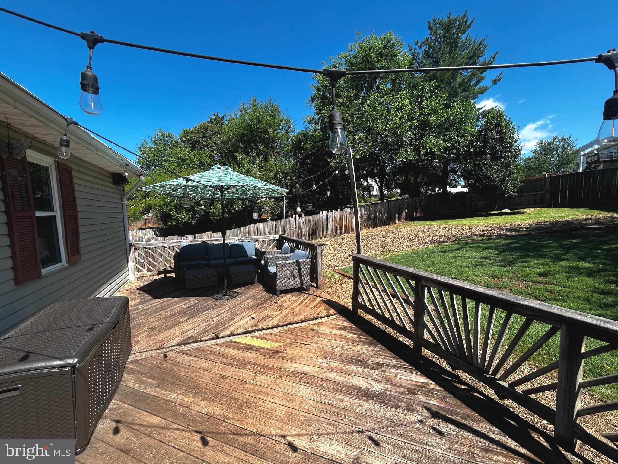 1409 Thomas Way Culpeper, VA 22701 - Photo 28 of 41 Back Deck