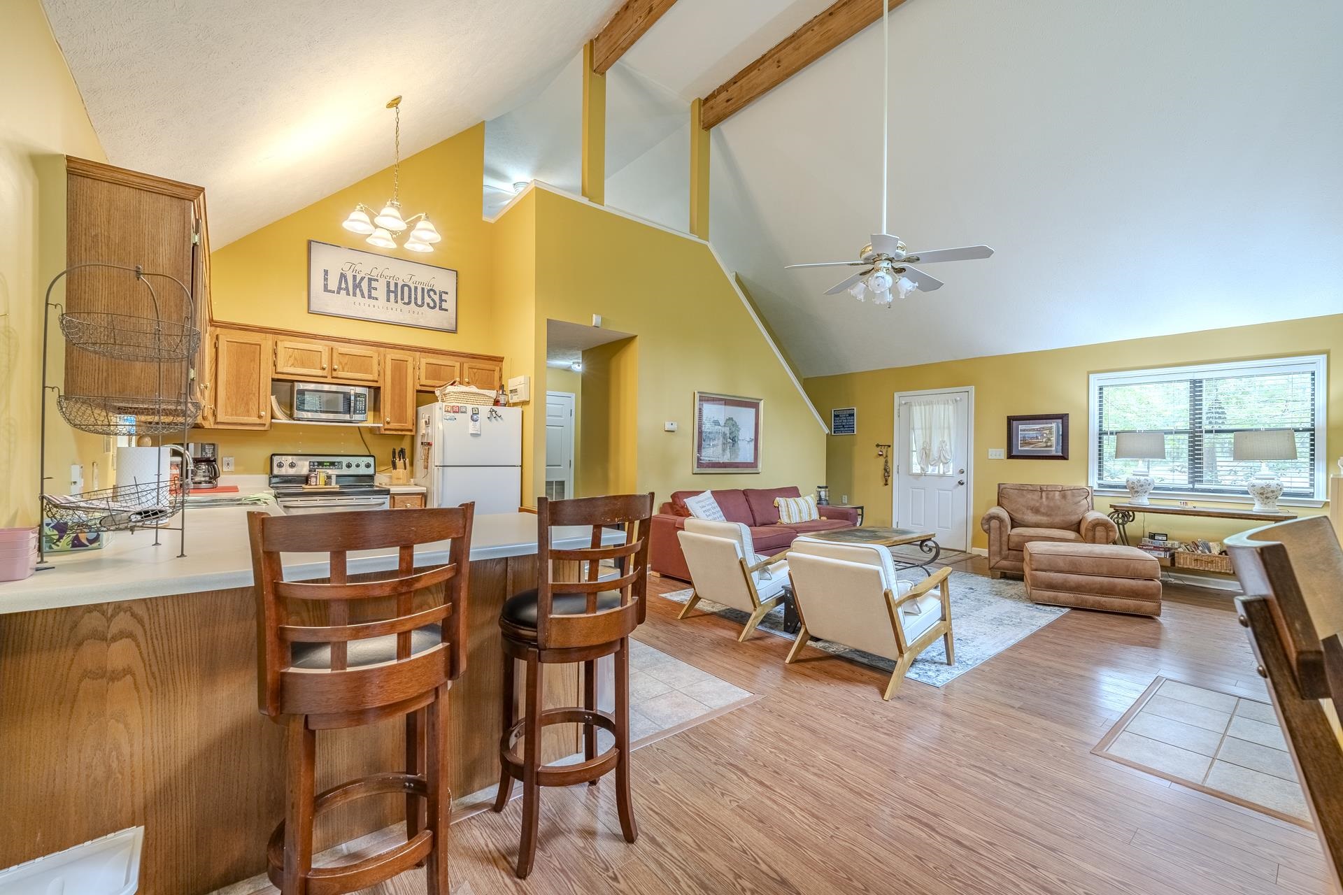405 Murray Lane Counce, TN 38326 - Photo 17 of 36 a living room with furniture and wooden floor