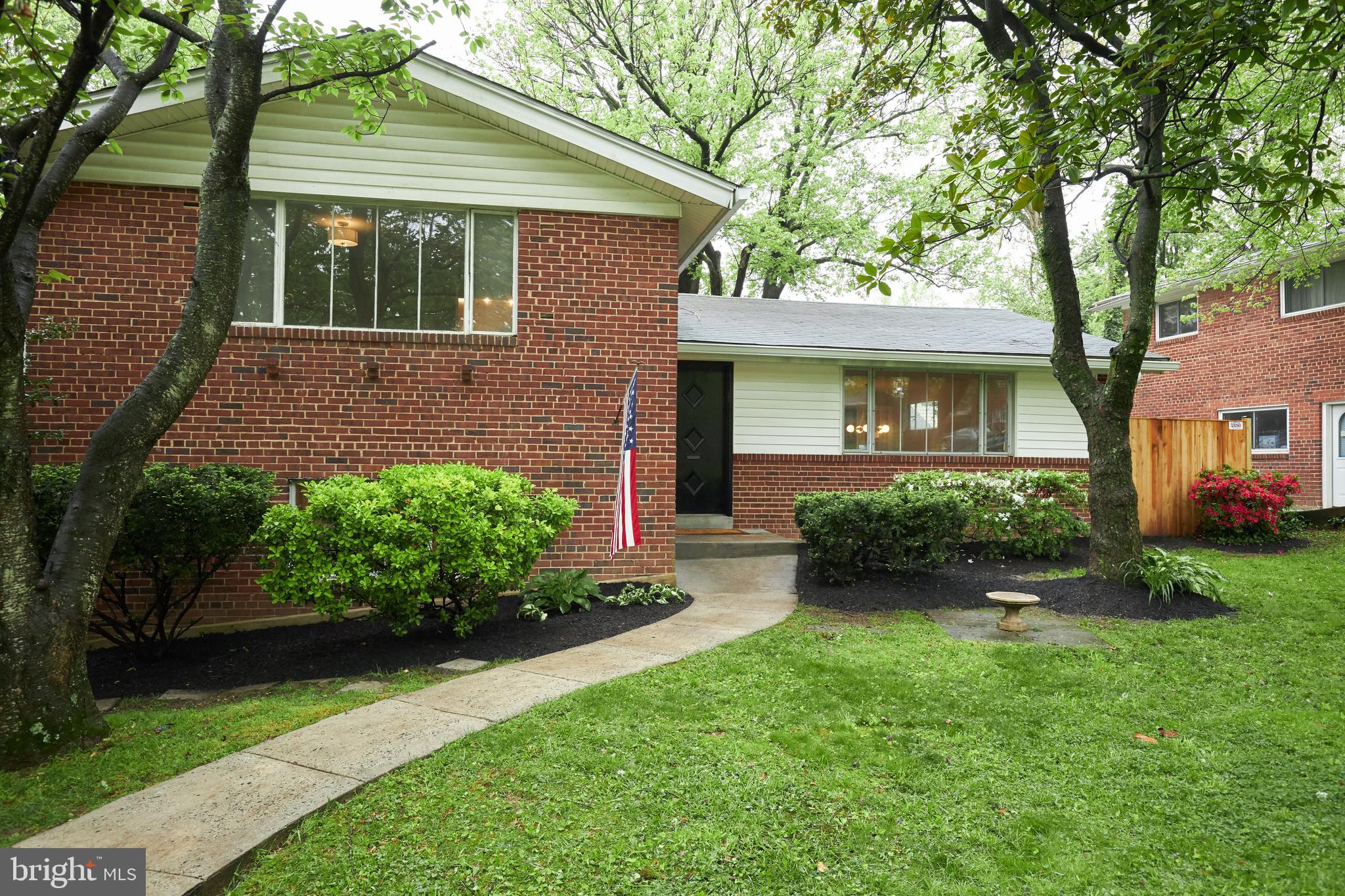 2408 Harmon Road Silver Spring, MD 20902 - Photo 2 of 38 North-facing front exterior