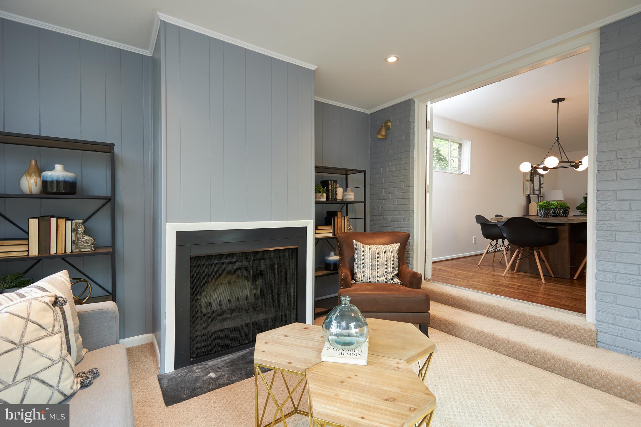 2408 Harmon Road Silver Spring, MD 20902 - Photo 12 of 38 Snuggle up next to the fireplace with a good book