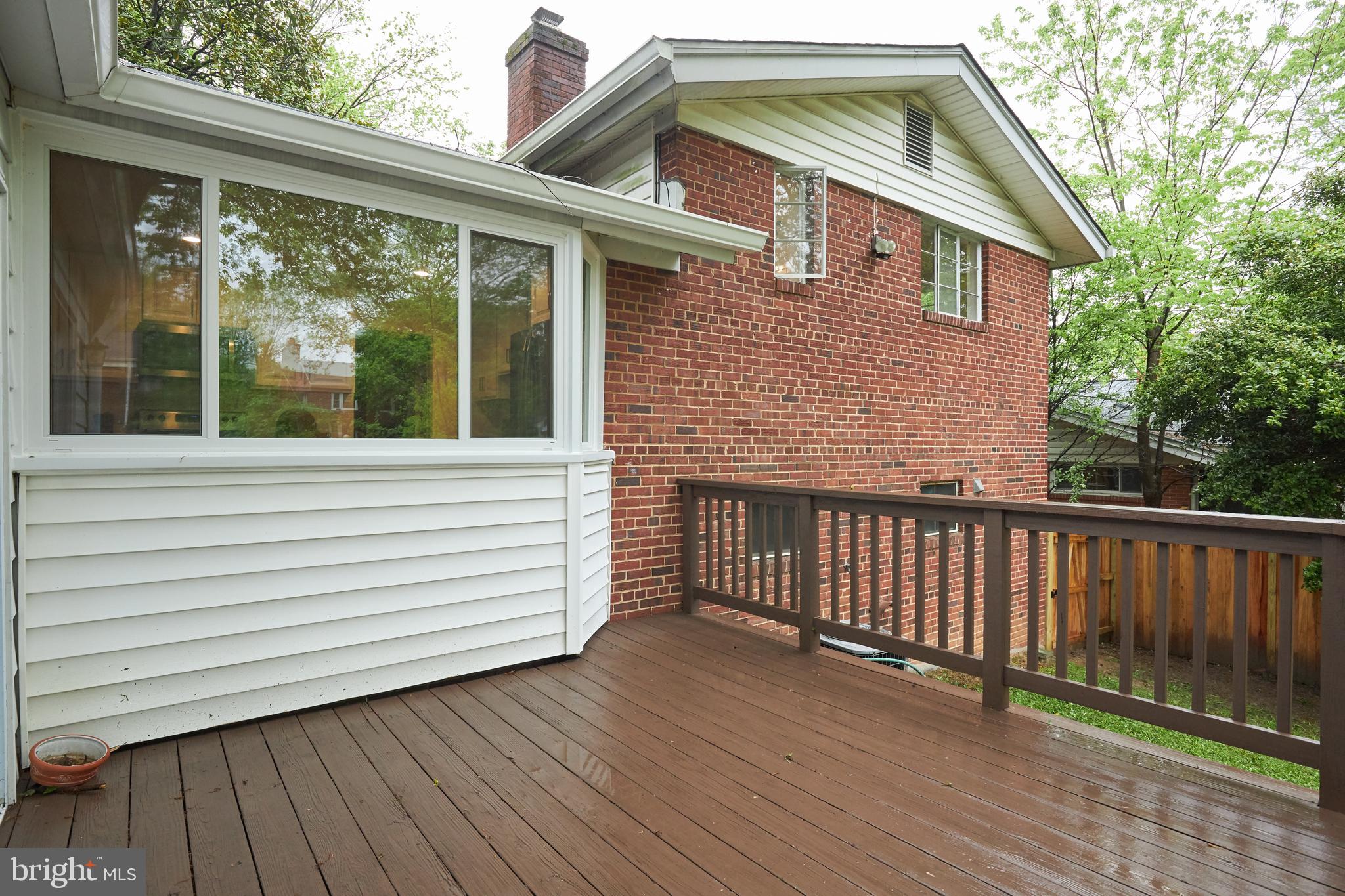 2408 Harmon Road Silver Spring, MD 20902 - Photo 36 of 38 Back deck freshly painted & waterproofed