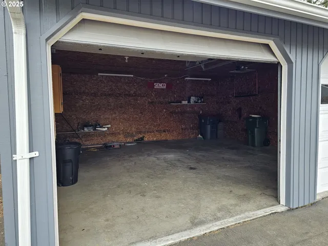 a close view of water heater room