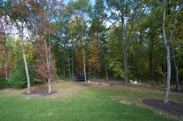 4 Devonshire Road Amesbury, MA 01913 - Photo 20 of 23 a backyard of a house with lots of green space