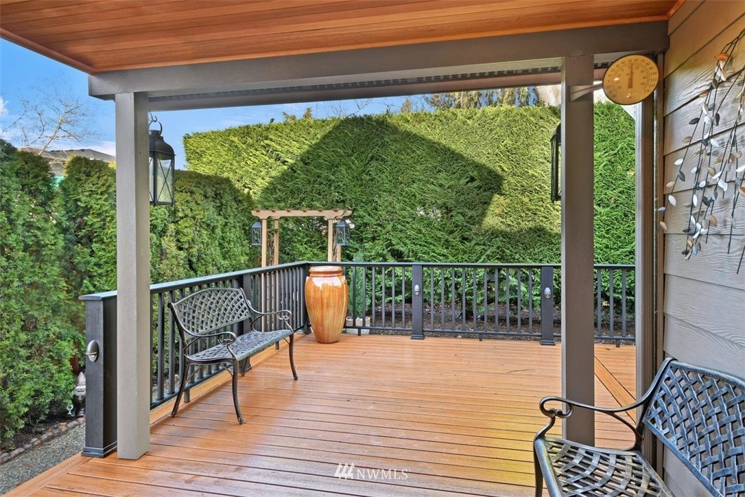 15420 Southeast 133rd Street Renton, WA 98059 - Photo 10 of 26 a view of balcony with wooden floor
