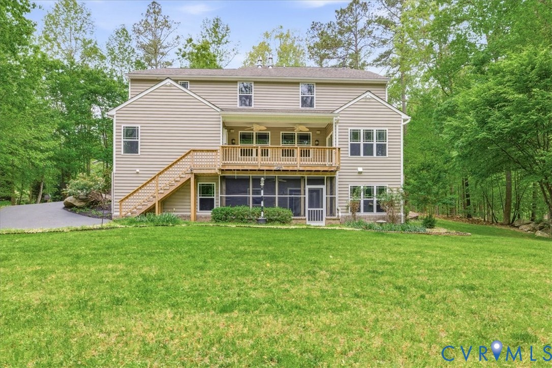 12401 Duntrune Court Chesterfield, VA 23838 - Photo 7 of 8 The home offers a covered deck on the main level a