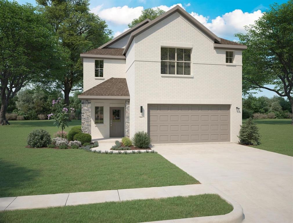 2800 Parkside Trail Princeton, TX 75407 - Photo 1 of 1 a front view of a house with a yard and garage