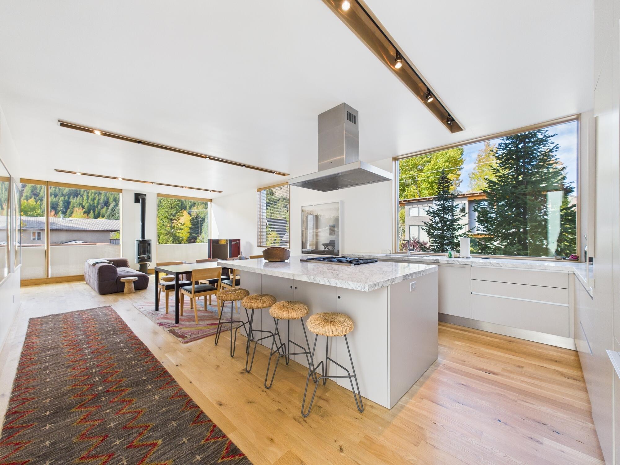 300 6th Street West, Unit B Ketchum, ID 83340 - Photo 8 of 30 Kitchen/Open living space