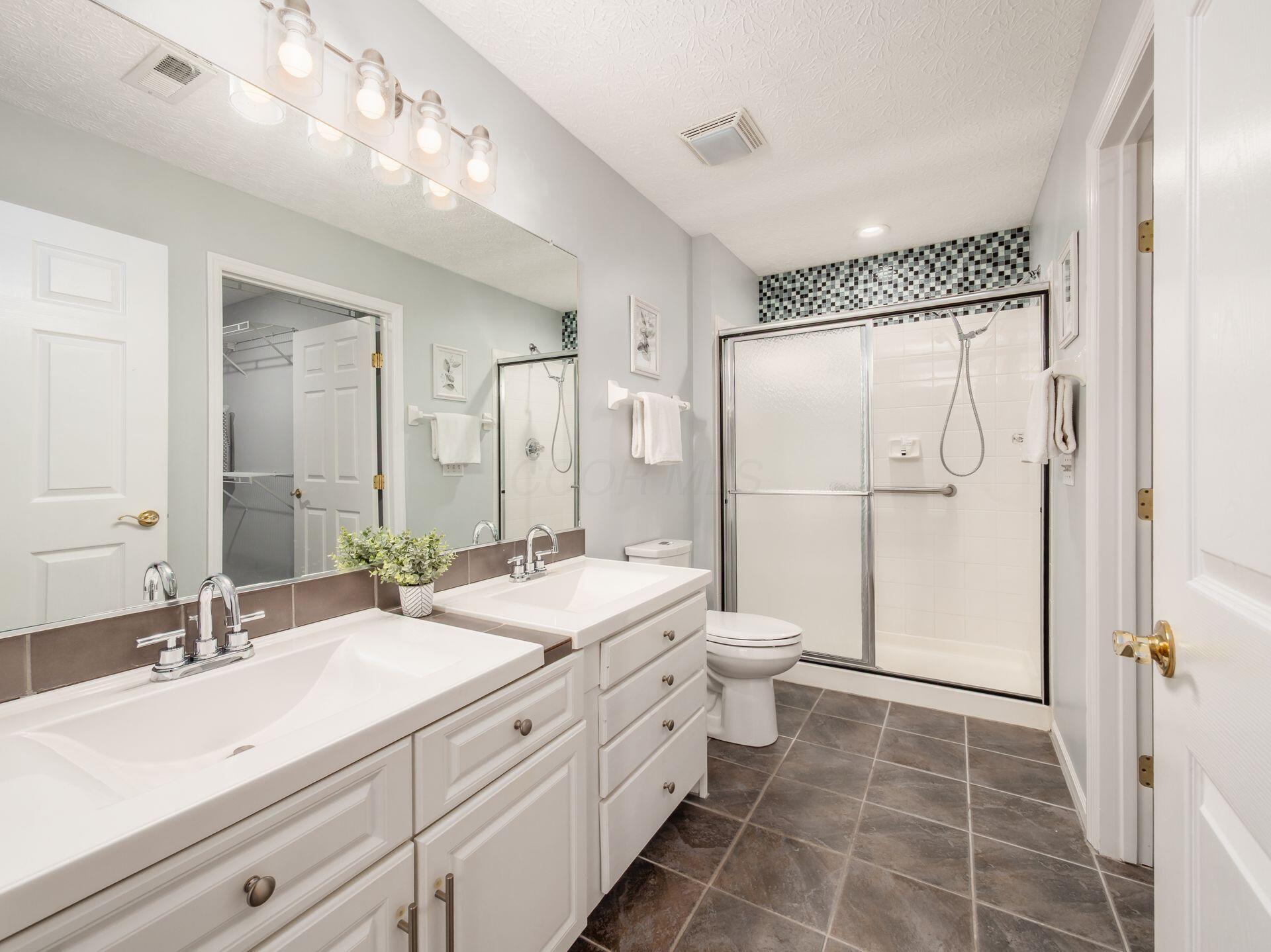 3623 Stoneway Point Powell, OH 43065 - Photo 14 of 21 FULL BATH WITH HEATED FLOORS