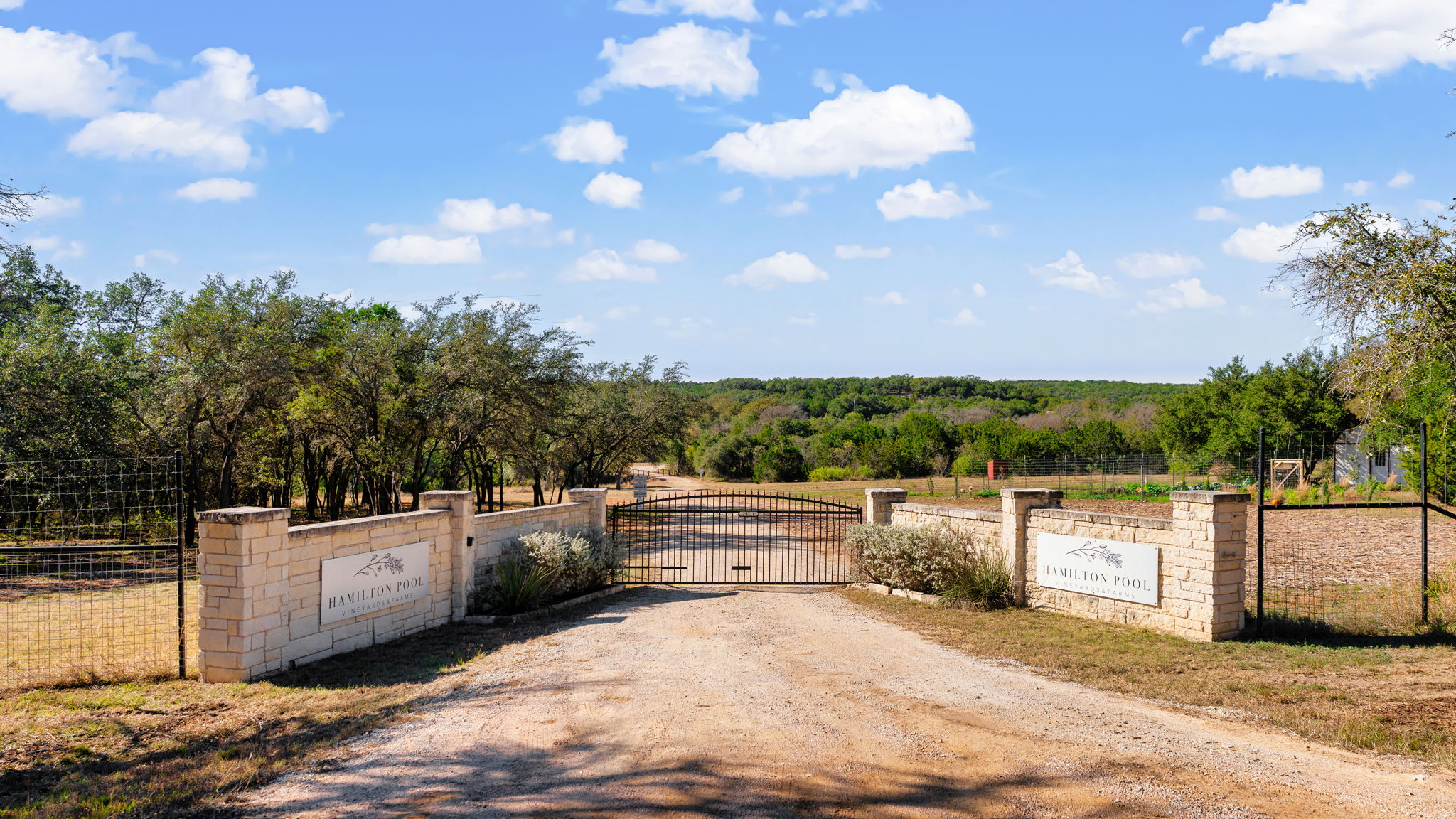 25711 Hamilton Pool Road Round Mountain, TX 78663 - Photo 3 of 39 a view of a backyard