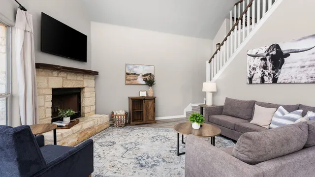 a bedroom with bed and a window