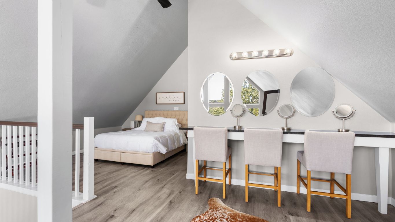 25711 Hamilton Pool Road Round Mountain, TX 78663 - Photo 40 of 40 a living room with furniture and wooden floor