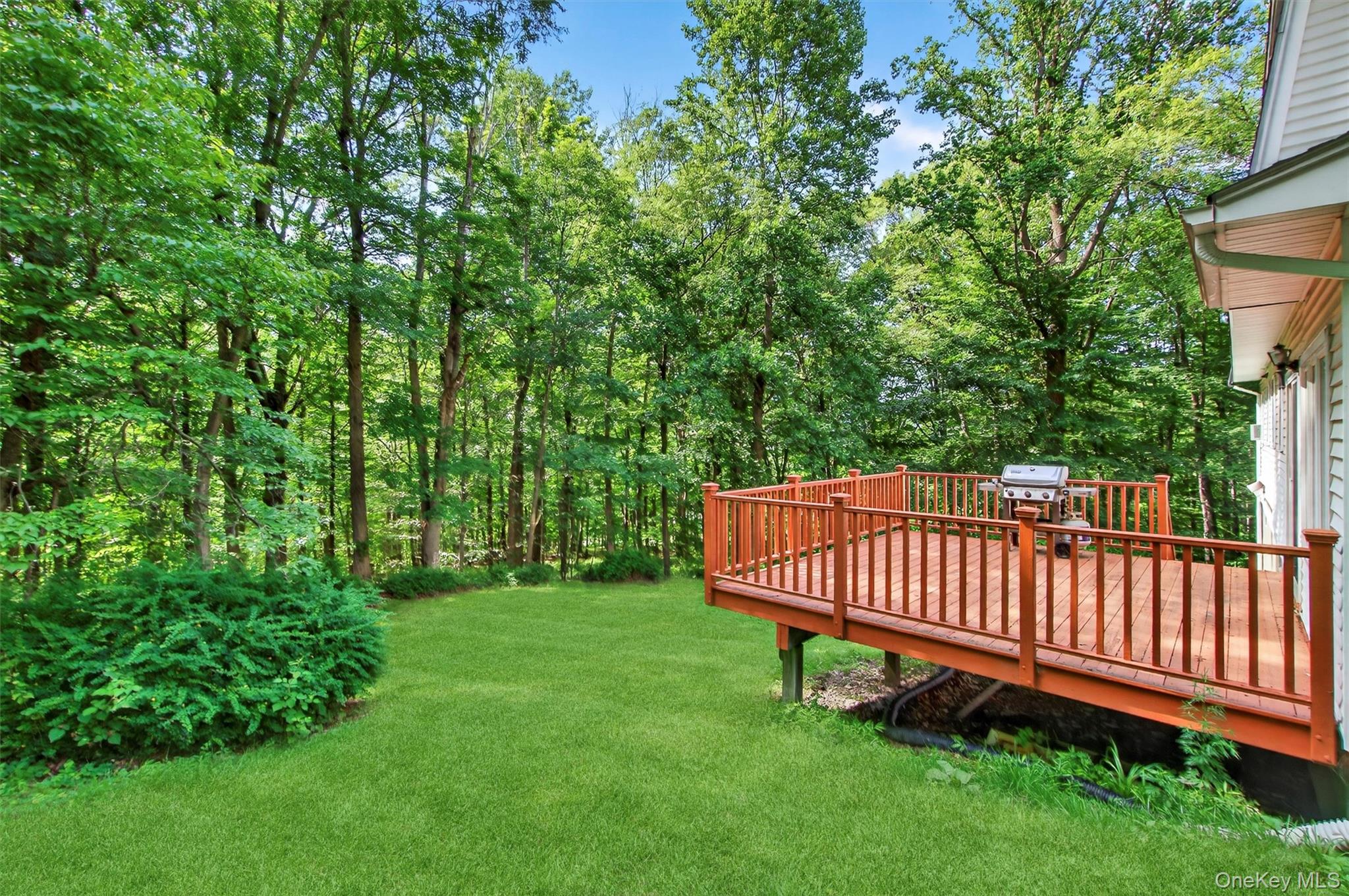 300 Estrada Road Central Valley, NY 10917 - Photo 8 of 30 a view of a yard with a trees