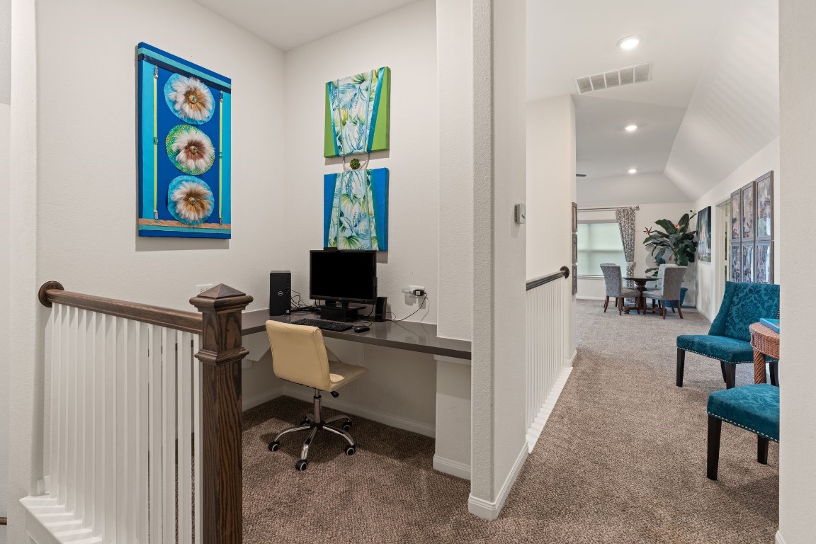 51 Scepter Ridge Sugar Land, TX 77498 - Photo 34 of 46 a view of a workspace with furniture and a window