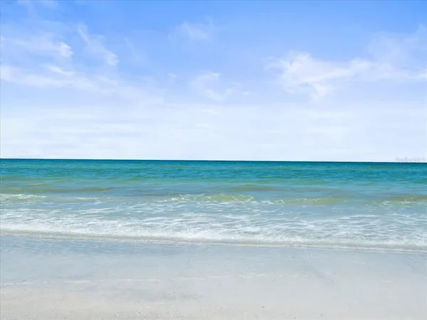 a view of an ocean beach