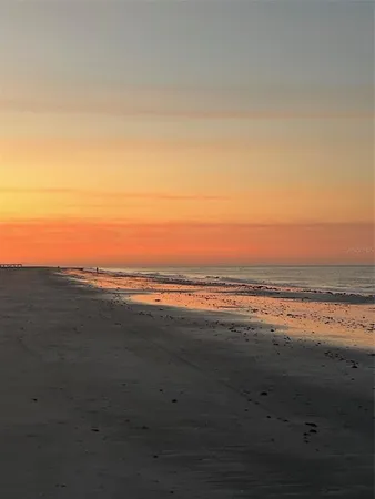 a view of an ocean beach