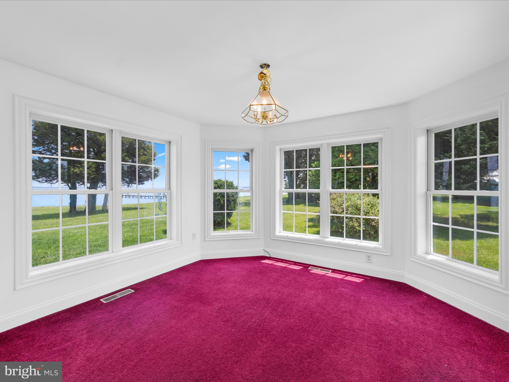 5917 Horns Point Road Cambridge, MD 21613 - Photo 66 of 107 Guest House Sunroom