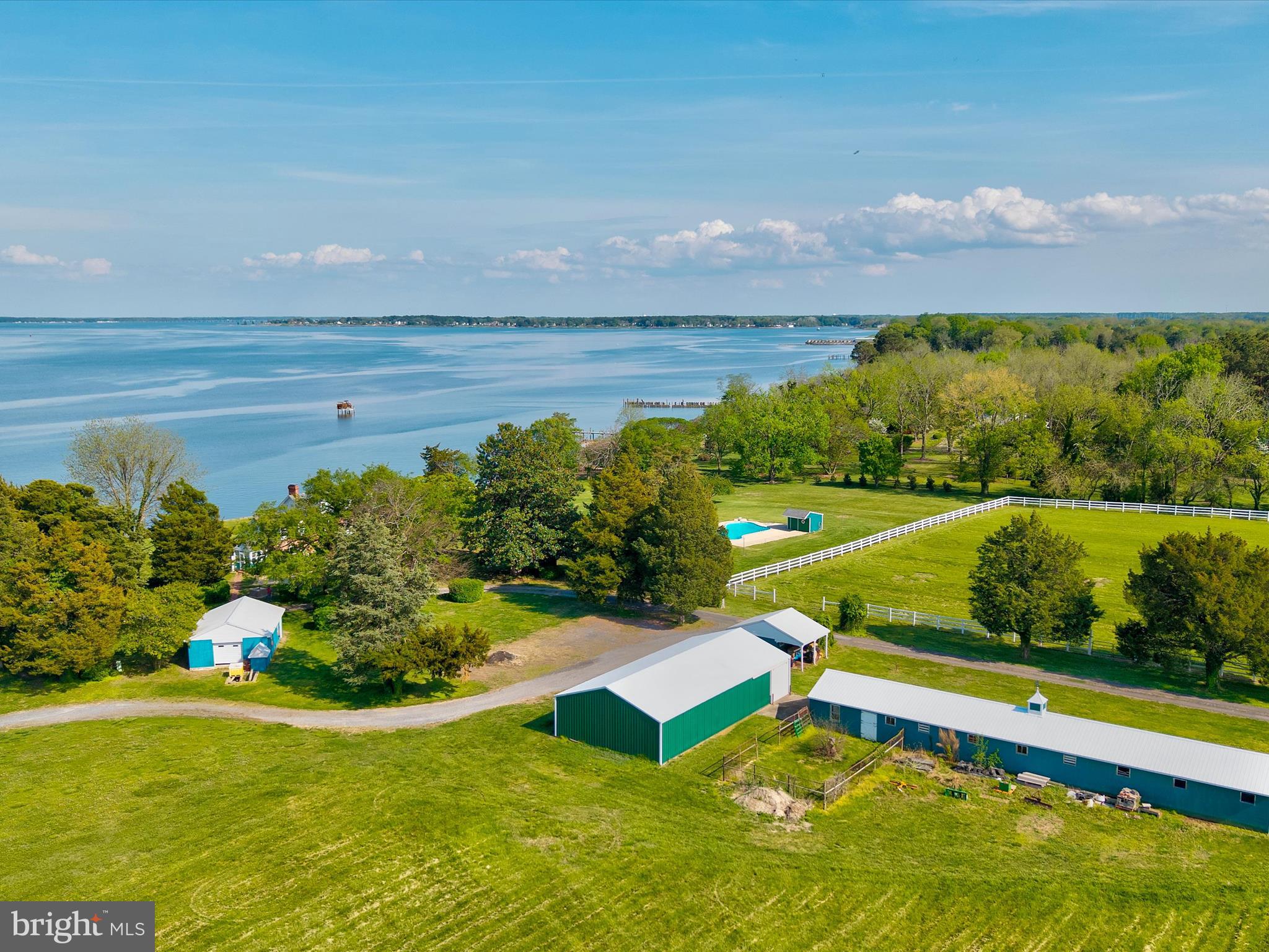 5917 Horns Point Road Cambridge, MD 21613 - Photo 87 of 107 Outbuildings/Aerial