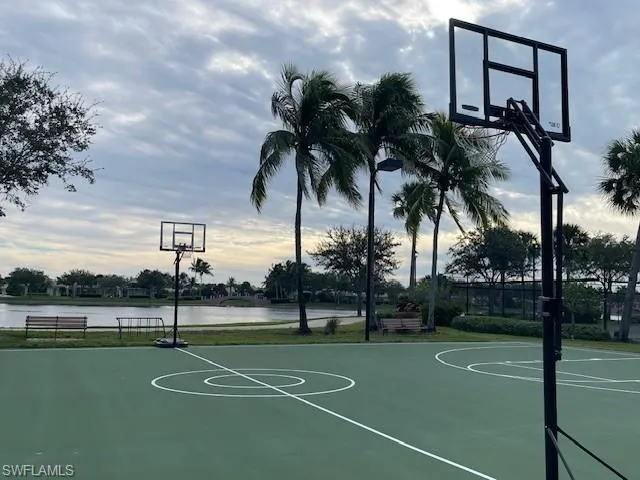 a view of a basket ball ground
