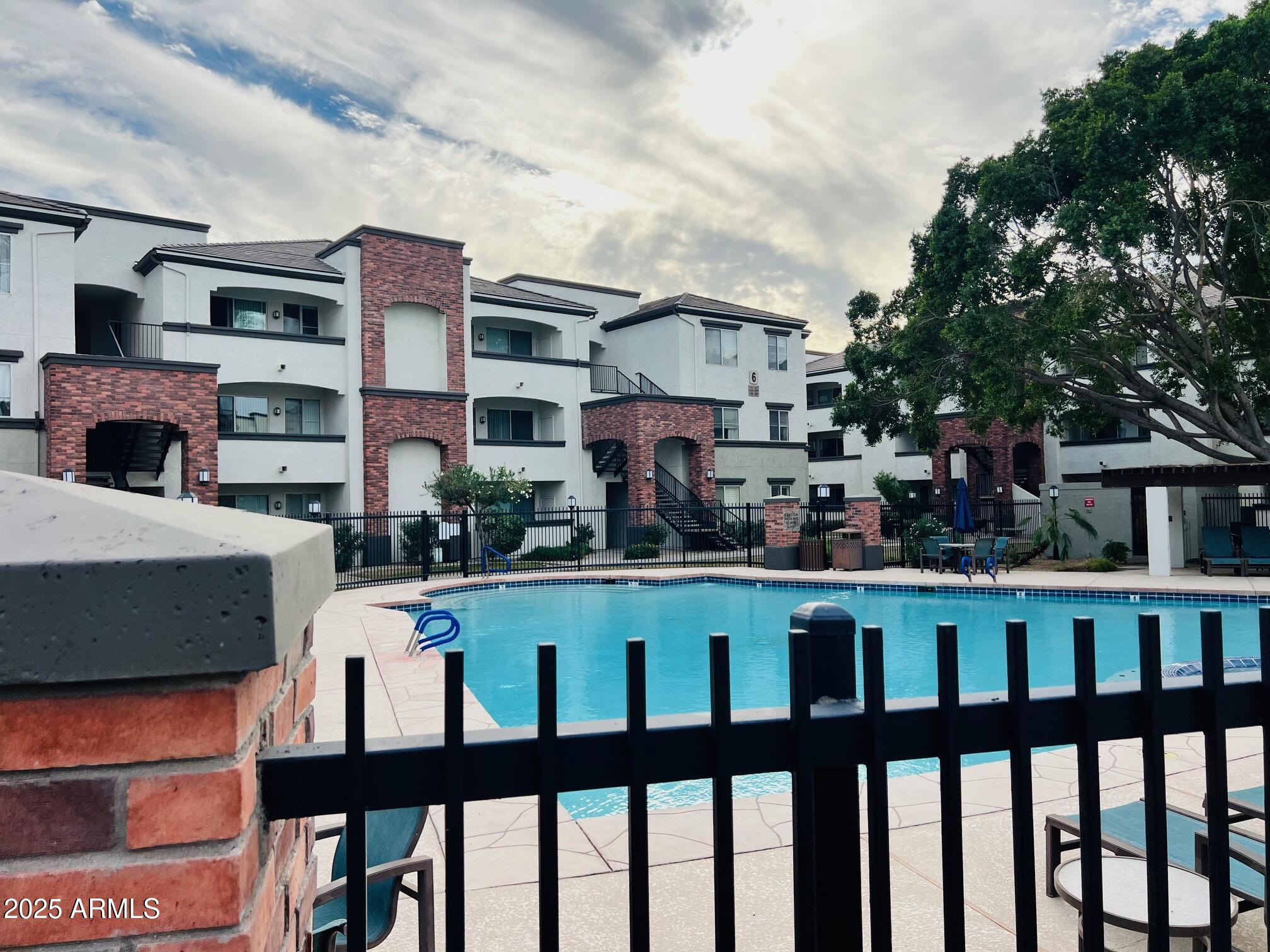a view of a room with shelves