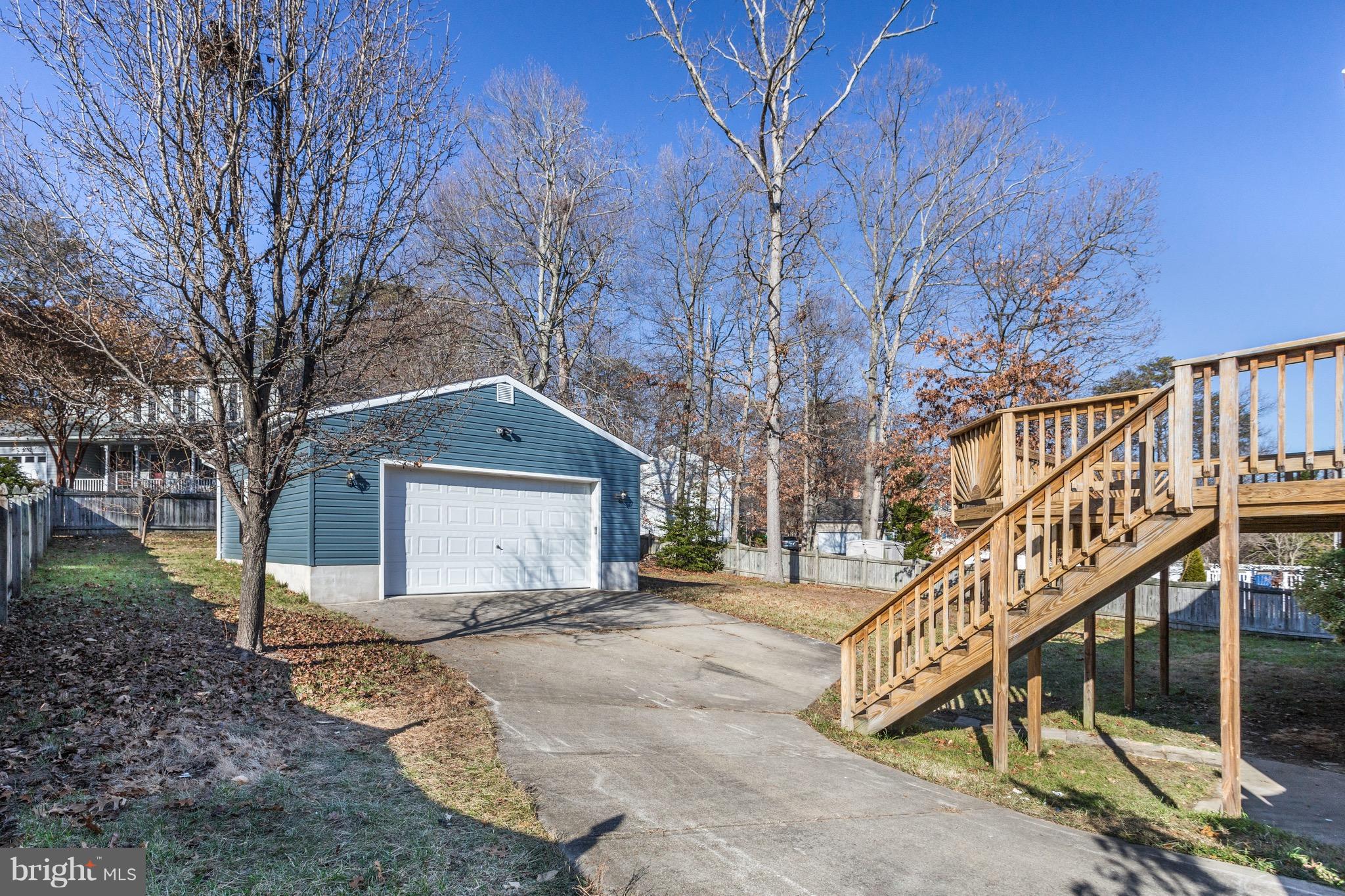 620 Riden Street Odenton, MD 21113 - Photo 26 of 30 Fenced-in backyard with two car garage