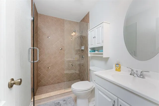 a view of a balcony with a potted plant