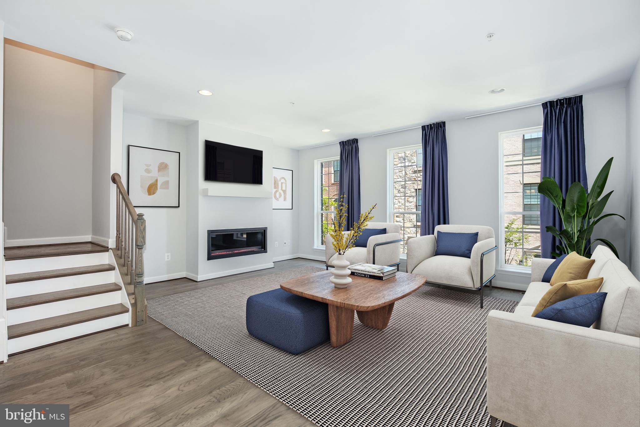 620 Leigh Wy. Oxon Hill, MD 20745 - Photo 1 of 33 Virtually Staged Living Room