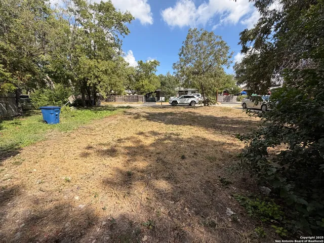 a view of road with trees