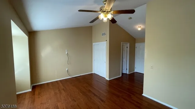 a bathroom with a tub and shower