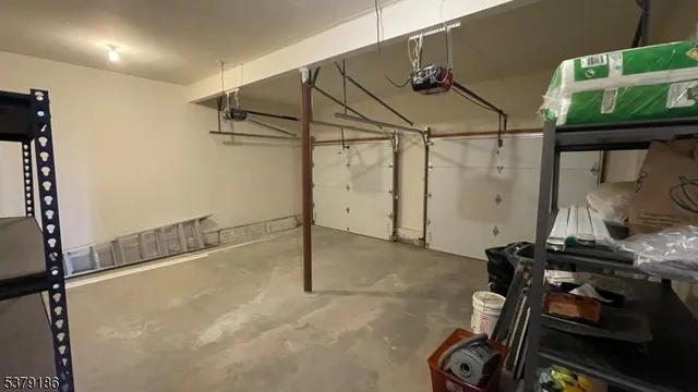 a view of a park with a slide