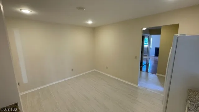 a view of hallway with stairs